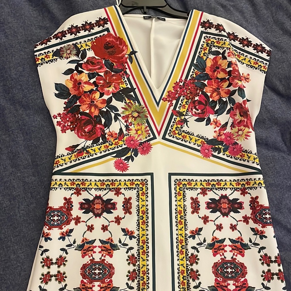 Zara floral dress